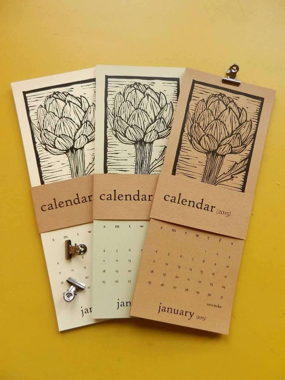 Разработка креативного дизайна календаря 2017
