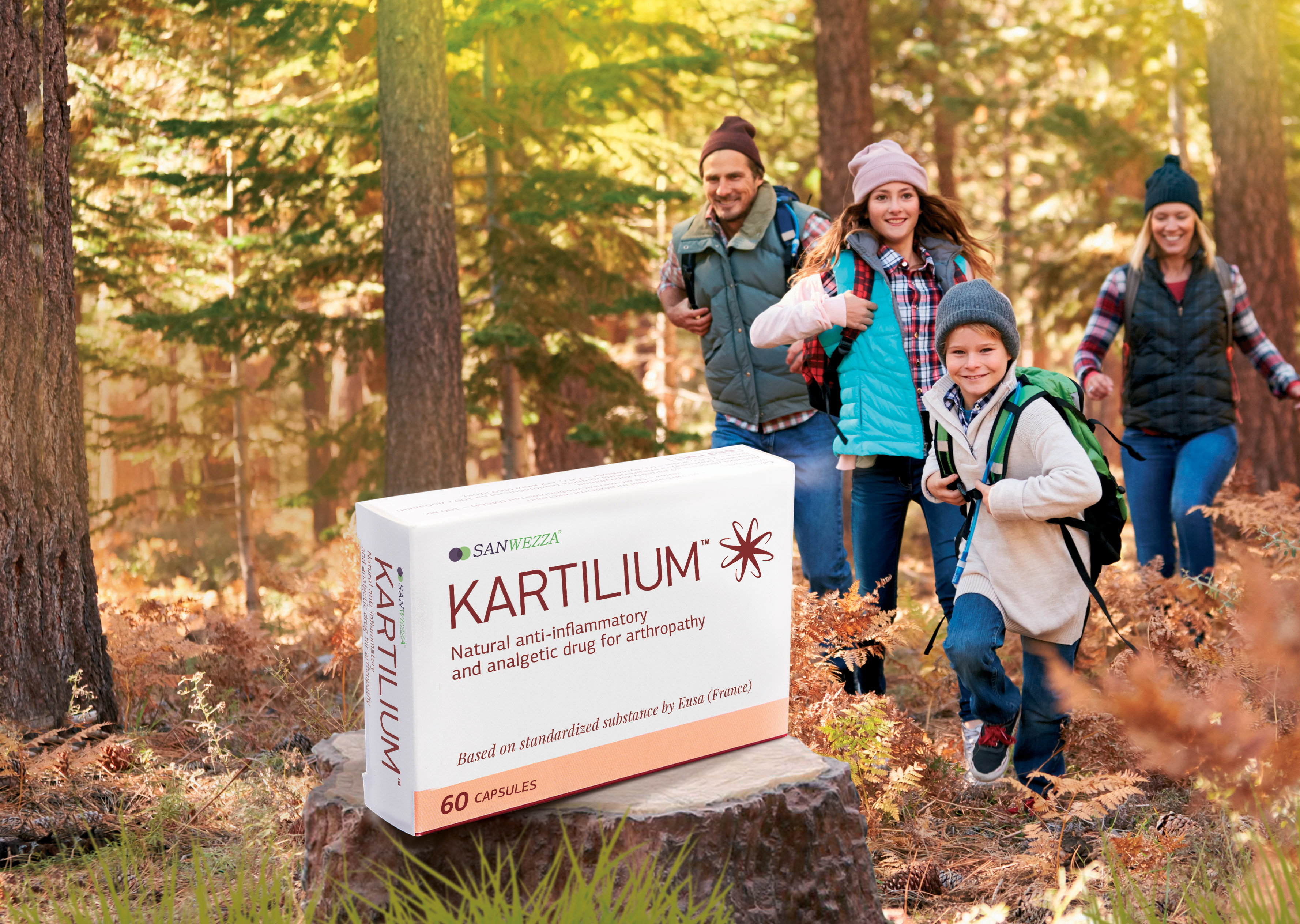 Дизайн фармацевтической упаковки для лекарства Картилиум, Kartilium pharmacy packaging design