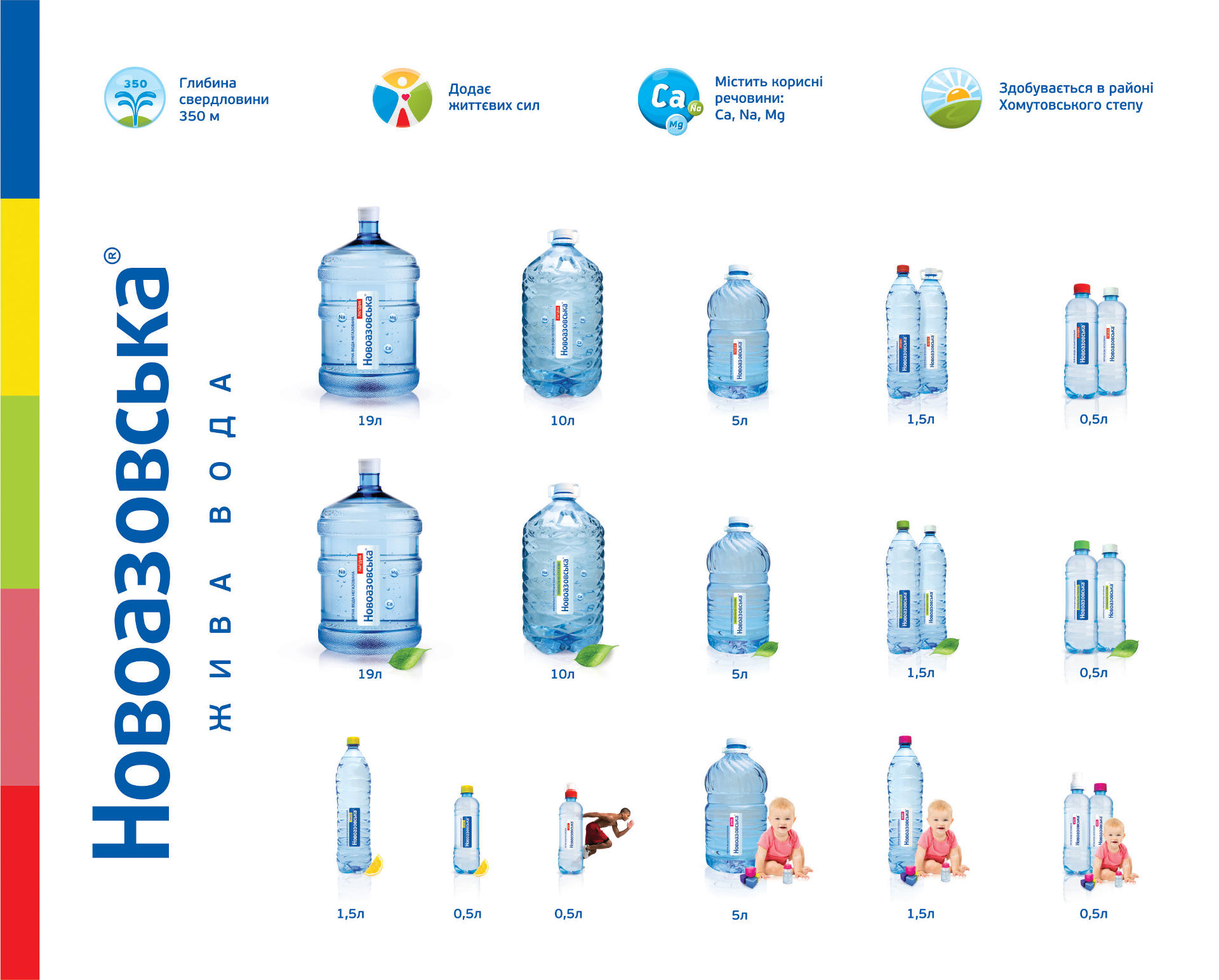 Создание этикетки для воды, Water label design
