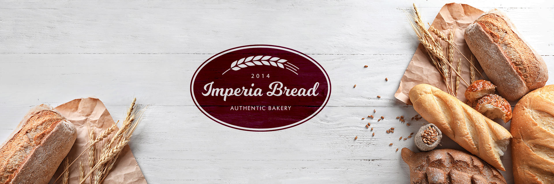 разработка логотипа для «Imperia Bread»