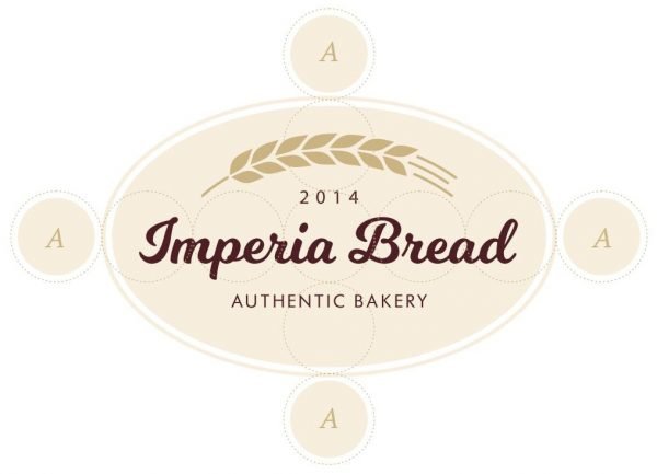 разработка логотипа для «Imperia Bread»